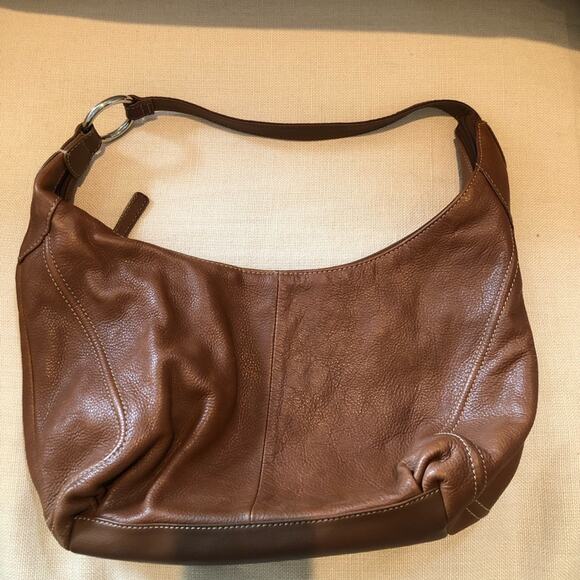 Sonoma Life Style Brown Leather Y2K Handbag - Picture 4 of 7